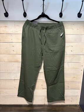 GAP Olive Green Drawstring Pants